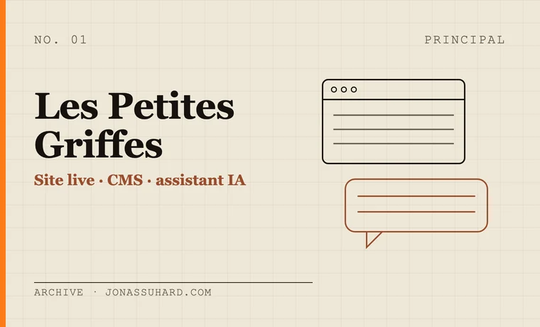 Aperçu du projet Les Petites Griffes